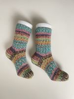Handgestrickte Socken, Grösse 38/39