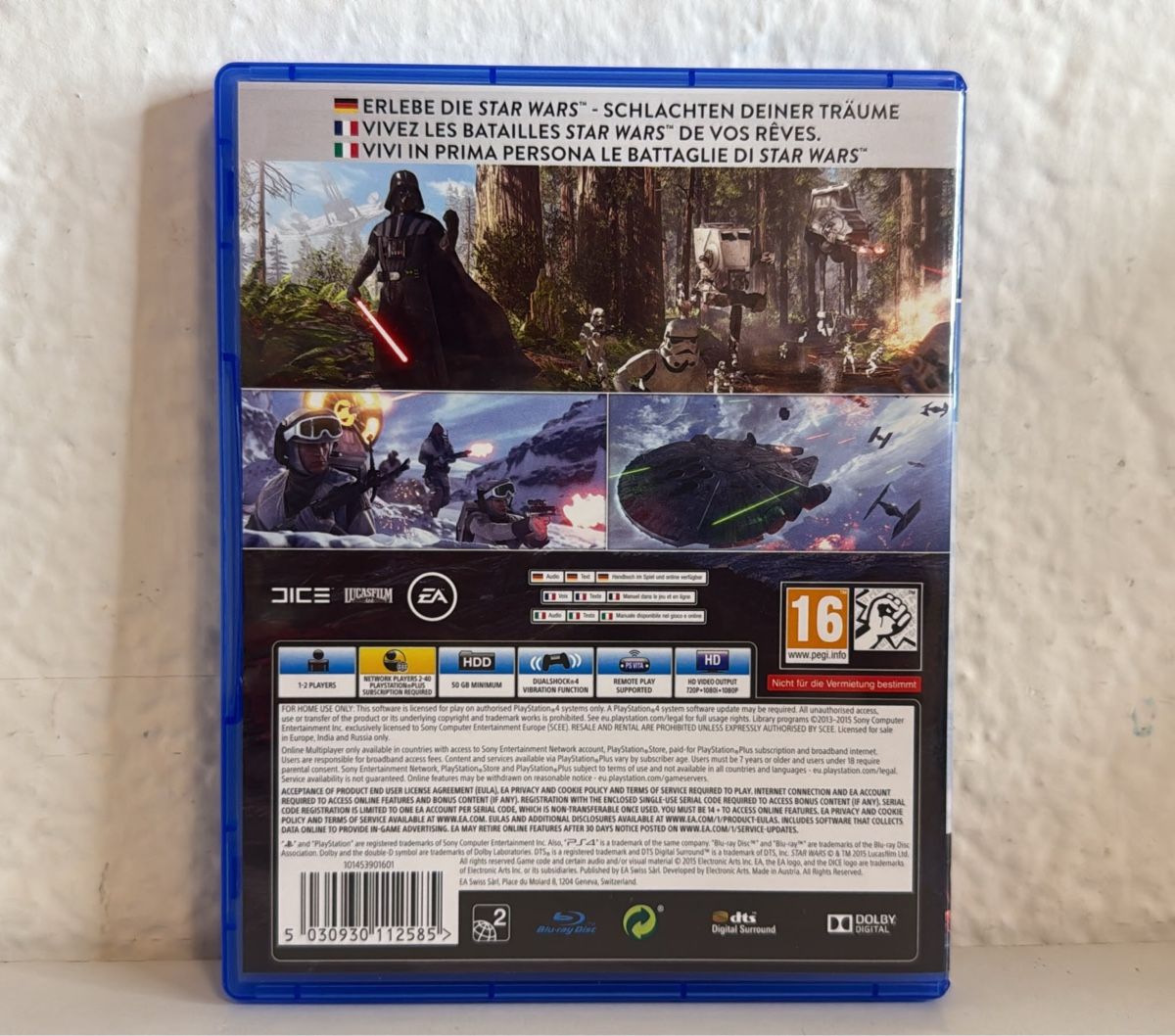 Sony Spiele: Star Wars Battlefront PS4/PS5 -  Game Disc and Case – Gebraucht aus Ehrendingen von bubulence 1