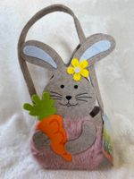 Süsses Osterkörbli Häschen, Filz, neu, Top Zustand!