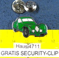 TALBOT AUTO PIN GLASIERT KLEIN-FEIN-EDEL MIT SECURITY-CLIP