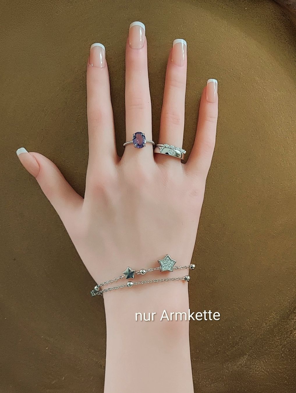 Armbänder & -reifen: Armband versilbert mit Sterne✨ – Neu (gemäss Beschreibung) aus Ettenhausen TG von CH2300 1
