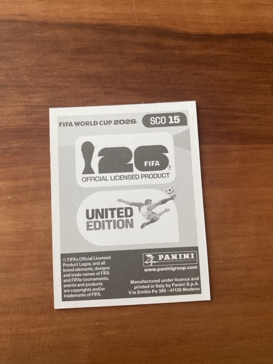 Panini Carte collezionabili: Panini SCO 15 – Nuovo (secondo la descrizione) da Gränichen venduto da lia_1997_ 1