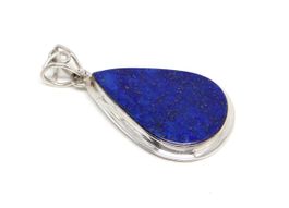 Pendentif / Anhänger Argent 925 & Lapis-lazuli 44mm - NEUF
