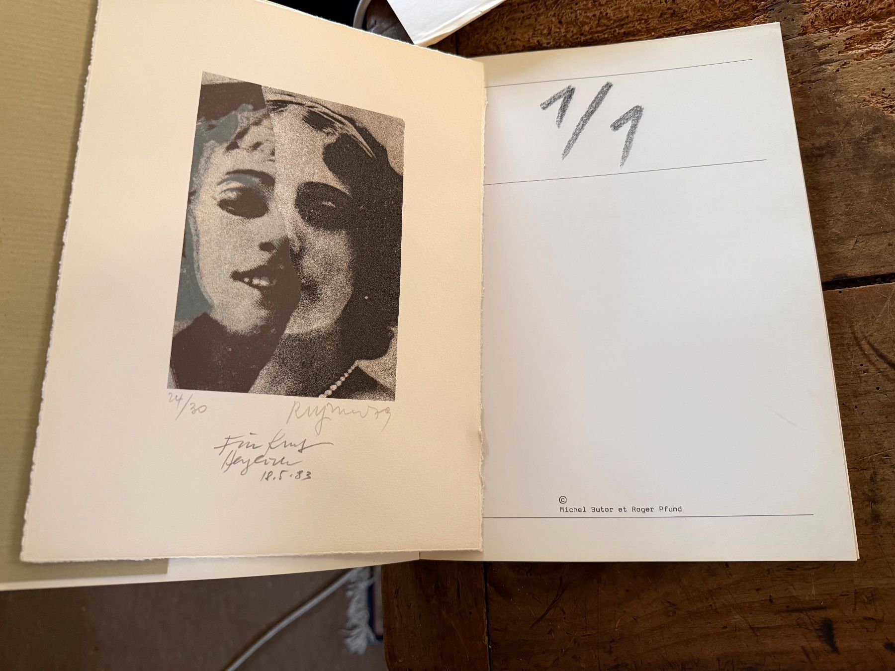 Libri: Roger PFUND 1/1 signiert – Usato da Bern venduto da Jwpm66 1