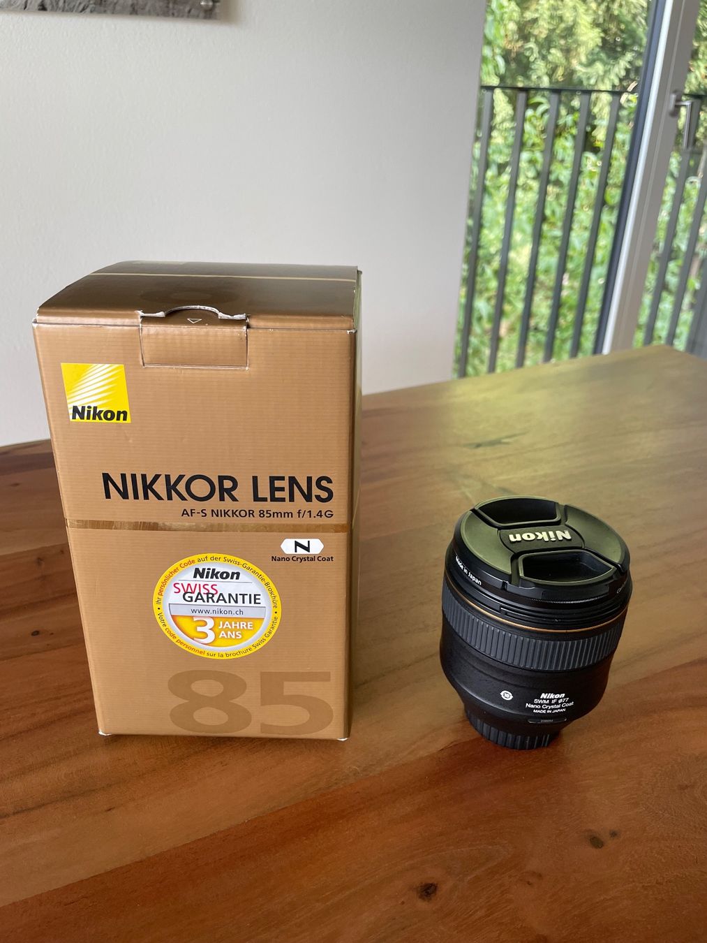 Nikkor Obiettivi: Nikon Nikkor 85mm 1.4 - perfekter Zustand – Usato da Horgen venduto da Kback 1