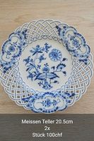 Original Meissen Porzellan Zwiebelmuster
