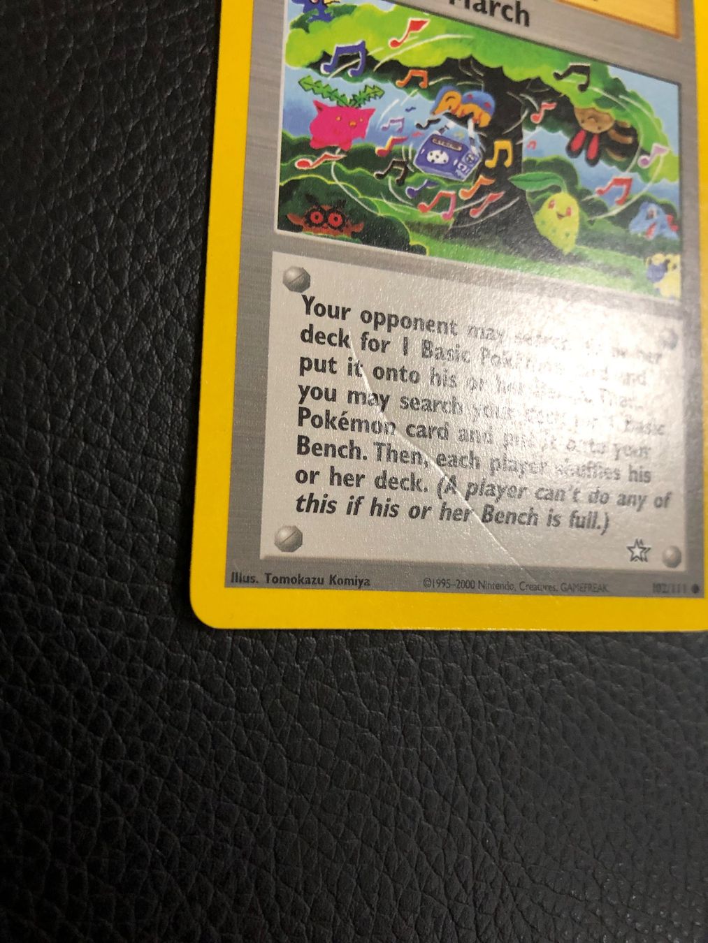 Pokémon Carte collezionabili: Neo Genesis Pokemon March 102/111 Ab 1 – Usato da Paradiso venduto da Pkmn10 1