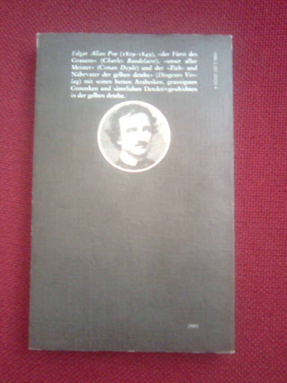 Libri: E. A.Poe Der Untergang des Hauses Usher – Usato da Basel venduto da Alacant 2