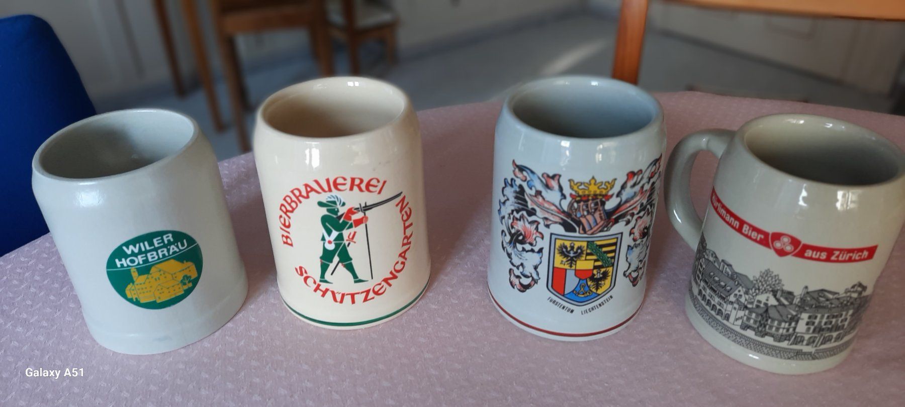 Bicchieri: 7 Bierhumpen – Nuovo (secondo la descrizione) da Degersheim venduto da chatzgrau 1