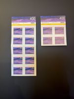 100x CHF 4.00.- Post Briefmarken «Rhone VS»