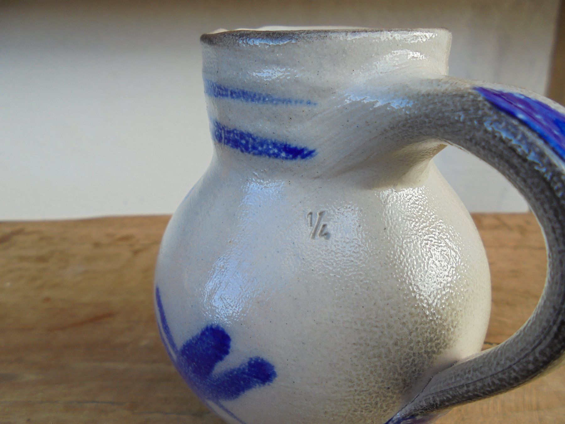Caraffe: Steingut Krug 1/4 – Usato da Oberhallau venduto da puper5 4