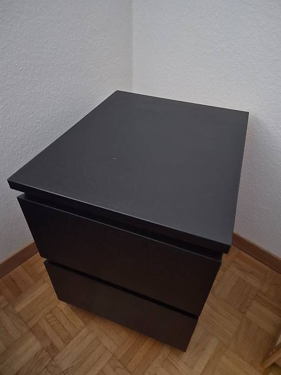 Comodini: Reserviert: 2x Kullen Ikea Nachttisch schwarz – Usato da Nussbaumen AG venduto da Jaycee
