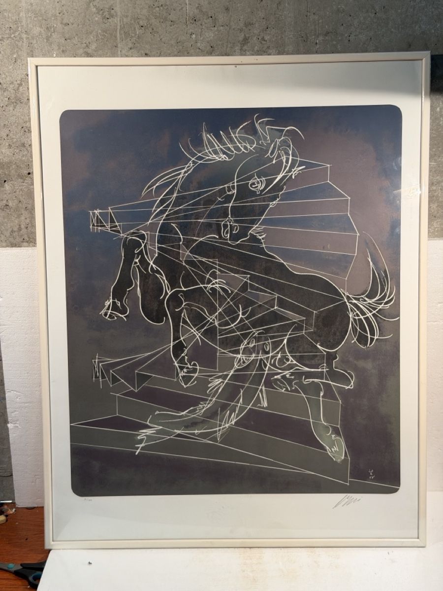 Grafica & Litografie: HANS ERNI "Évolution poétique" signierte Lithografie – Usato da Lausanne venduto da artnouveau05