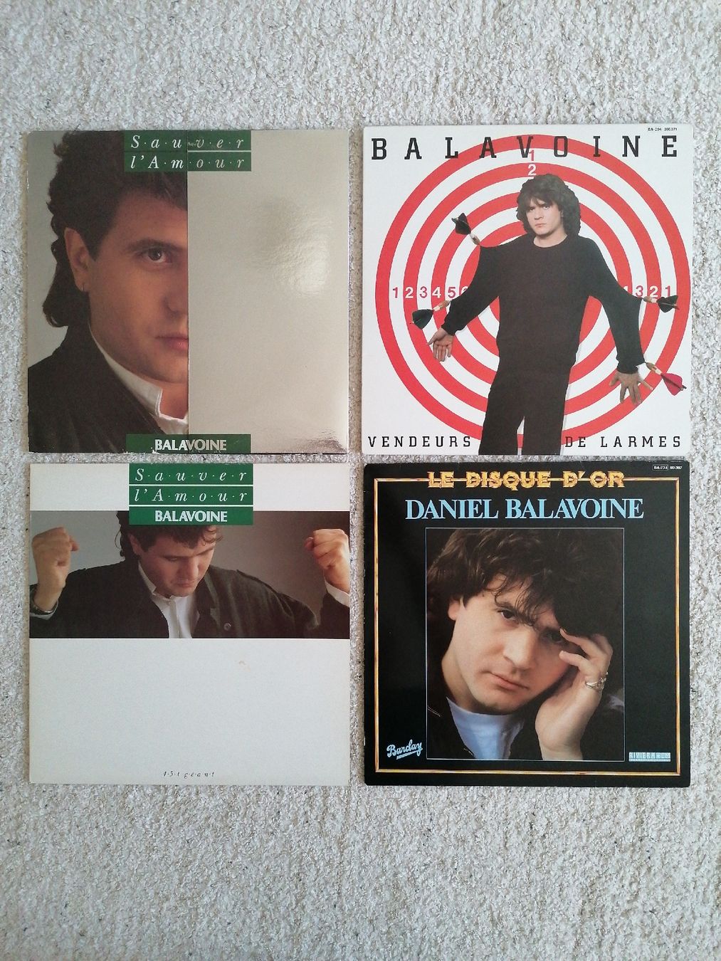 Vinyles: 4 LP Daniel Balavoine – D'occasion à Bougy-Villars par Vogue