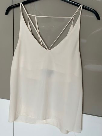 Top weiss mit Trägern Grösse 36 - Top Shop