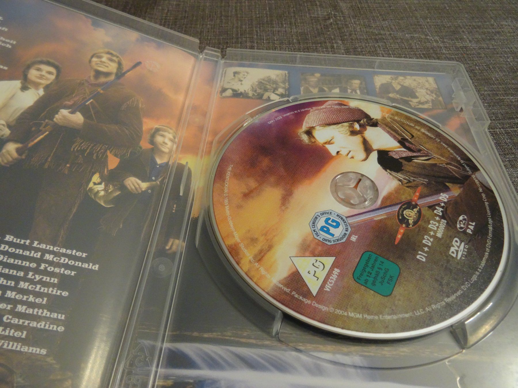 Alle DVDs: DVD Der Mann aus Kentucky Burt Lancaster – Gebraucht aus Olten von Disc-Verkauf 1