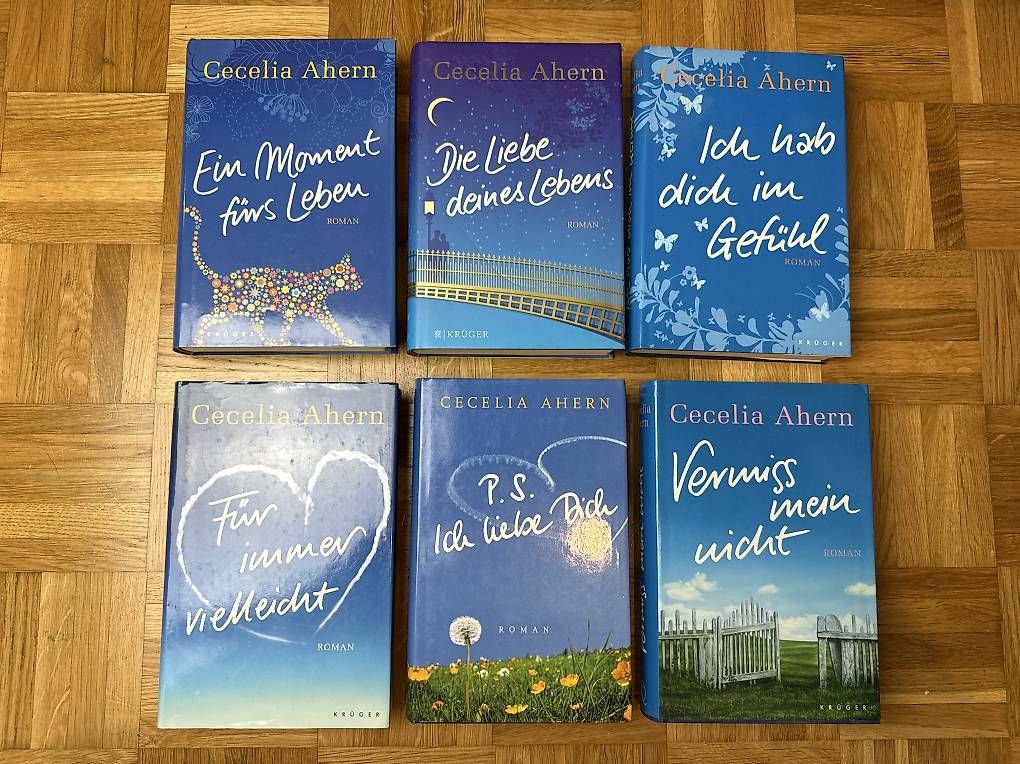 Livres: CECELIA-AHERN-ROMANPAKET, 9 BÄNDE – D'occasion à Reigoldswil par schweizer311