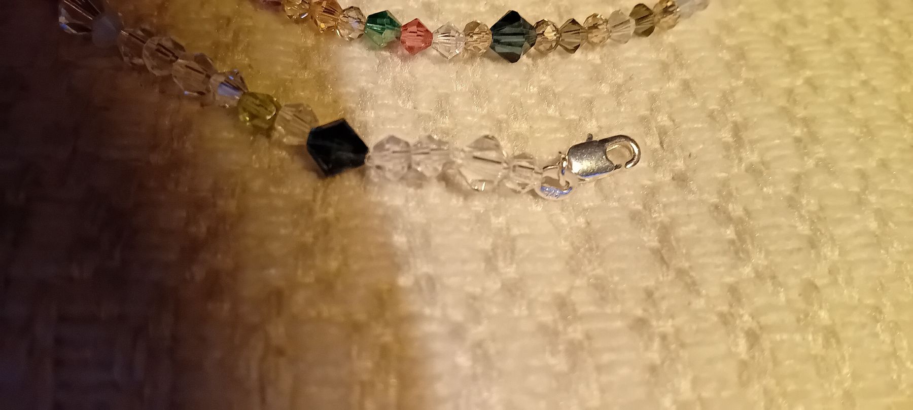 Swarovski Catenine: Swarovski Kristallkette, mit Seestern Anhänger – Nuovo (secondo la descrizione) da Burgdorf venduto da carodesign1 3