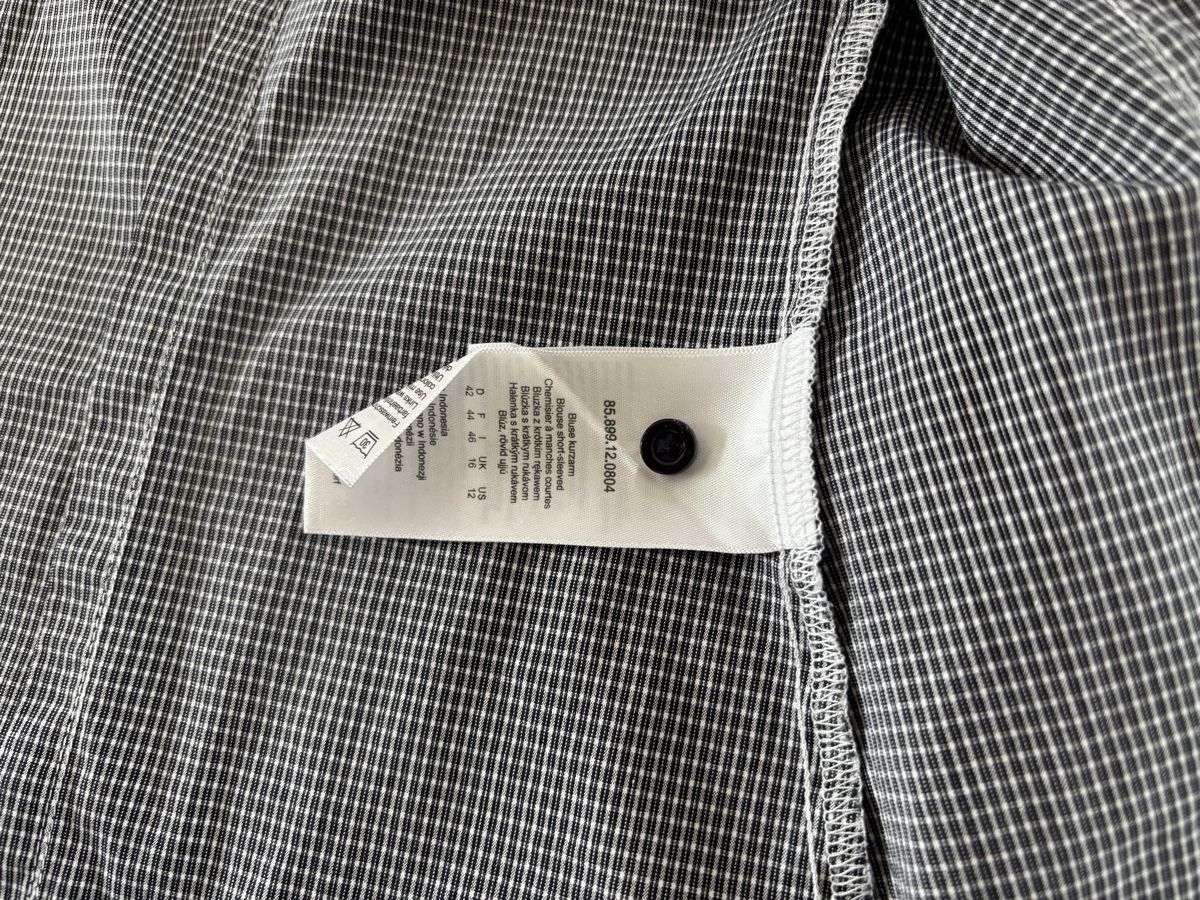 Camicette: Cornma Sommer Bluse tailliert Vichy ta, Gr. 42, Top Zustand! – Usato da Wetzikon ZH venduto da T2blade 2