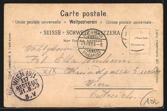 Cartes postales: Litho Winterthur, Dr. Jonas Furrer-Denkm – D'occasion à Berlin par bartko-reher 1