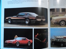 Prospekt General Motors 1981 Camaro Malibu Firebird Cutlass