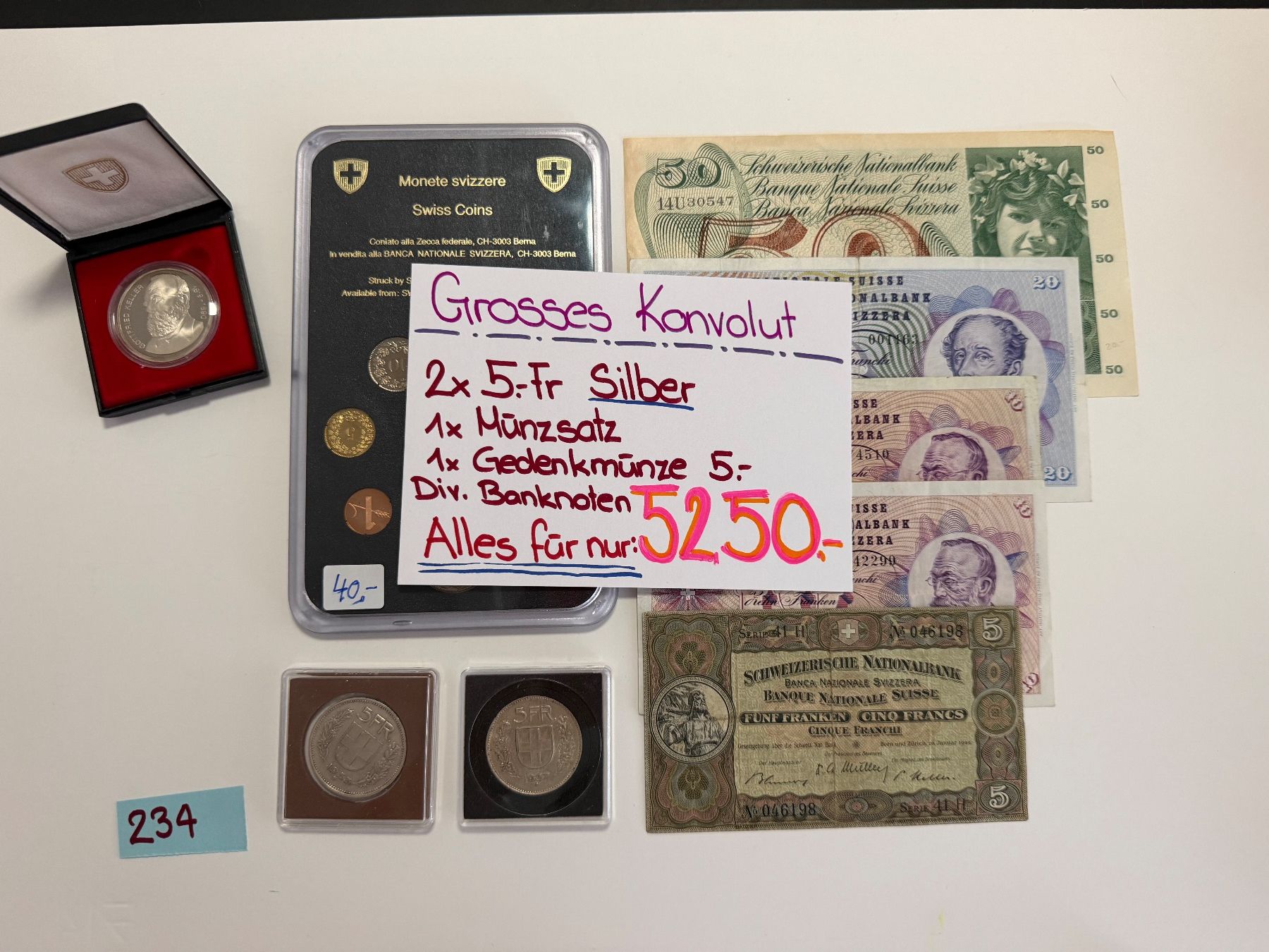 Toutes les monnaies: Grosses Konvolut – D'occasion à Engi par kasi09