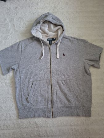 Sweatshirt à capuche Polo Ralph Lauren gris taille L 