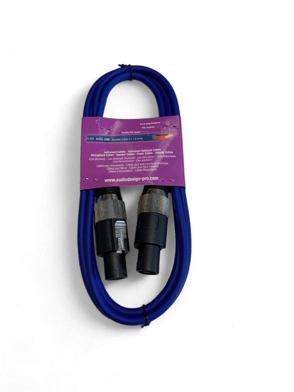 Kabel: 2er Set Lautsprecher Kabel  2m  (C295) – Neu und originalverpackt aus Däniken SO von Profog1 2