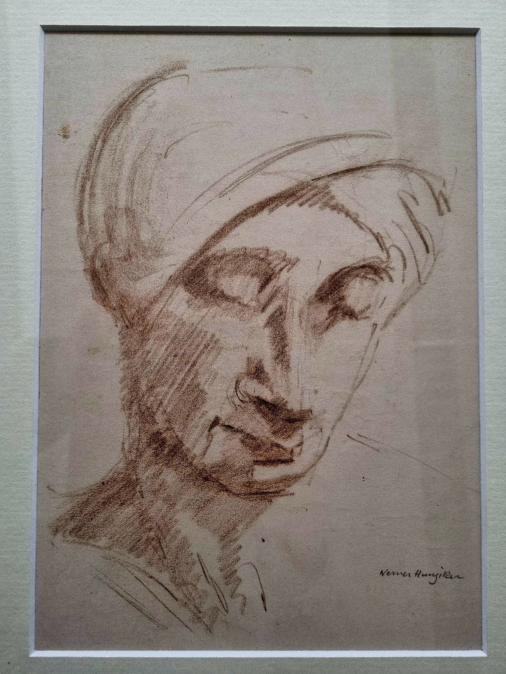 Tableaux: Werner Hunnziker - Portrait einer Dame – D'occasion à Schöftland par Talisk 4