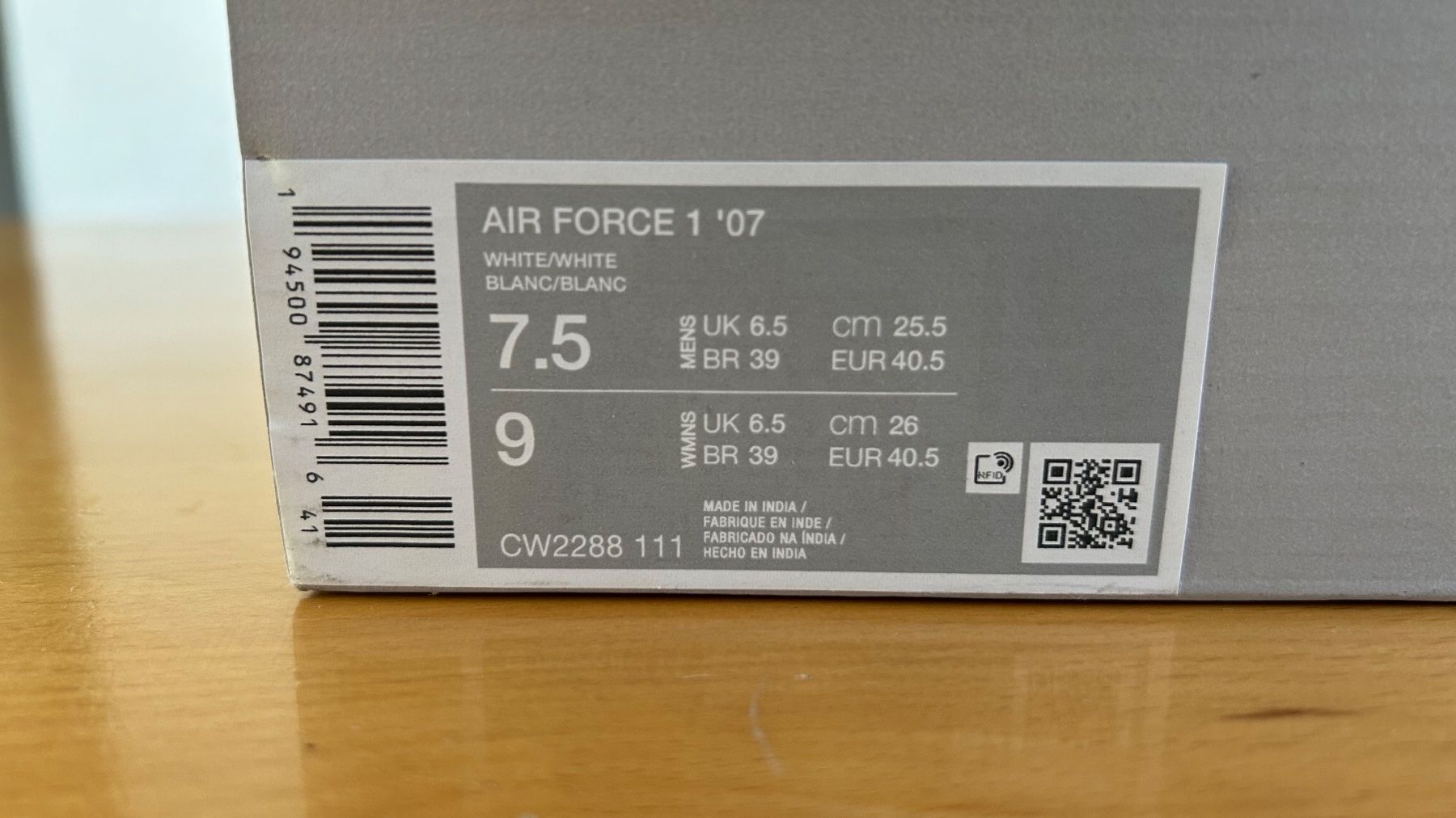Nike Scarpe da uomo: Nike Air Force 1 / Grösse 40.5 – Usato da Dotzigen venduto da rapunzel03 2