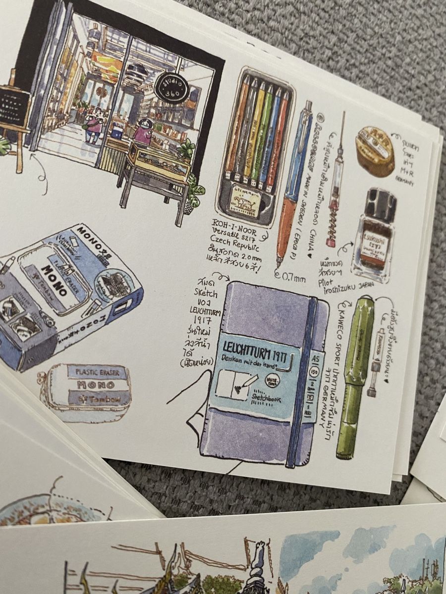 Kit bricolage: Bangkok Mini Journal Sketchbook – Nuovo (secondo la descrizione) da Möhlin venduto da ser_85rz 2