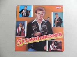 LP Volksmusik Ländler Carlo Brunner 1976
