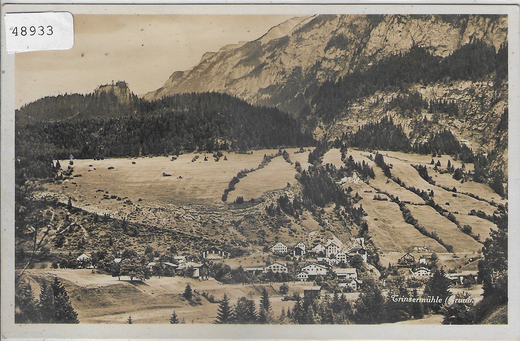 Cartoline postali: Trinsermühle - Generalansicht – Usato da Ettingen venduto da Kartenplanet