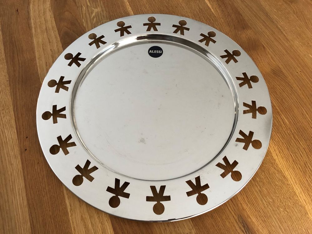 Grand Plateau Girotondo Alessi King Kong 40 Cm