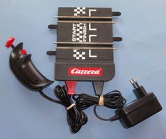 Carrera Go - Startschiene, Trafo und 1 Regler - neue Version
