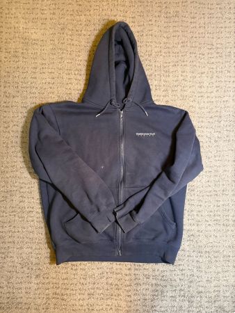 thisisneverthat Zip-Hoodie dunkelblau Grösse M gebraucht