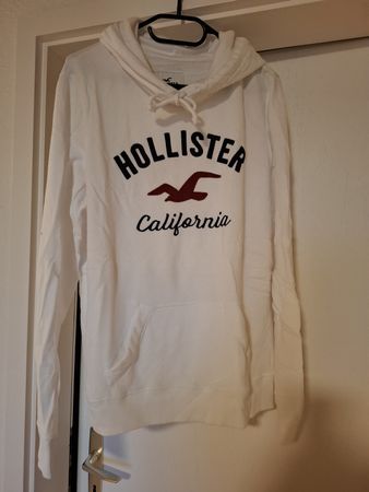 Hollister Hoodie Weiss, Grösse XL