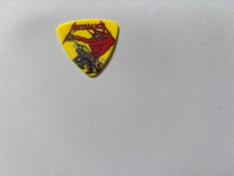 Metallica Gitarre Pick/Plektrum vom Konzert in Zürich