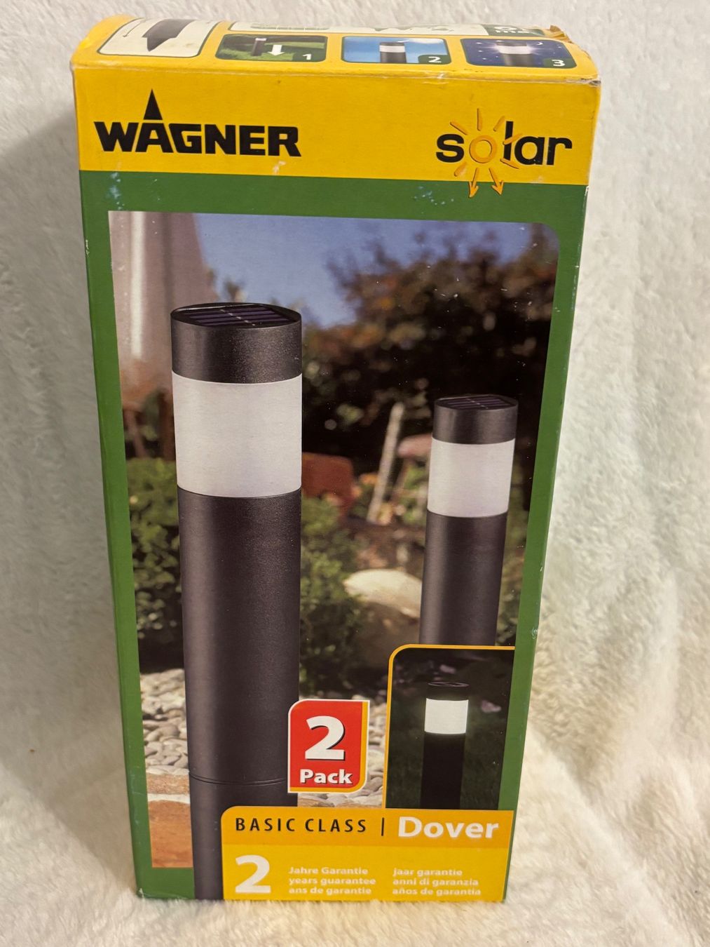Lampade: Wagner Solar Leuchten 2er Set, Neu & Originalverpackt – Nuovo e nell'imballaggio originale da Oberegg venduto da MR-shop