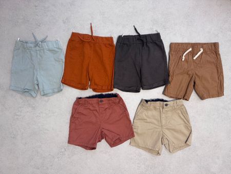 6er Set kurze Hosen, Grösse 98