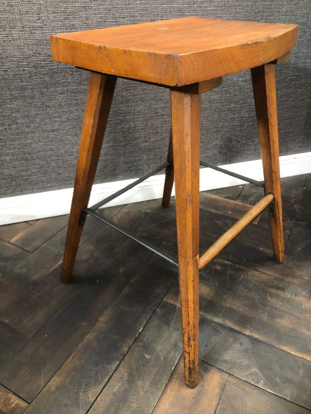 Hocker: Antiker Hocker aus Fabrik, Industrial Original – Gebraucht aus Laufenburg von industrial-silence 9