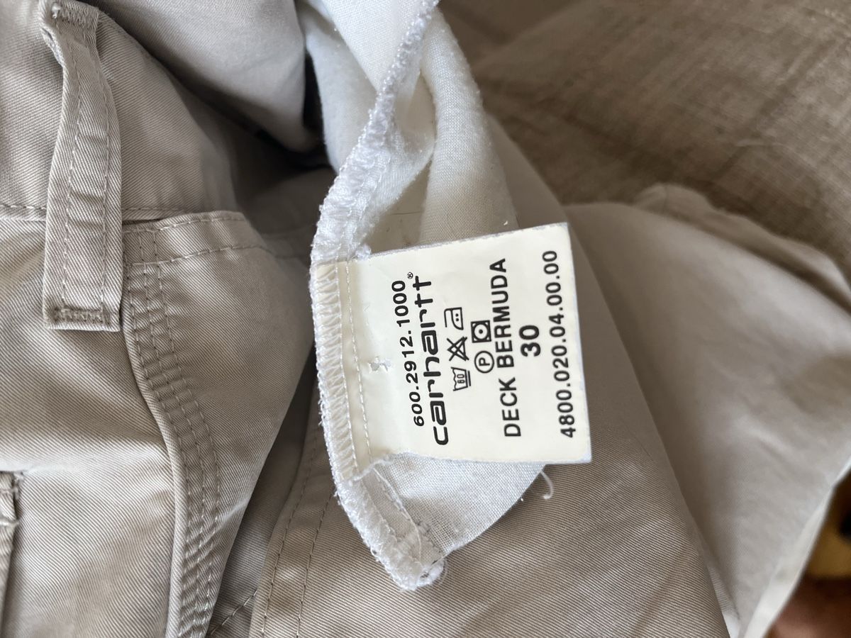 Carhartt Hosen:         Carhartt Deck Bermuda – Neu (gemäss Beschreibung) aus Romanel-s-Lausanne von mat_hb66 6