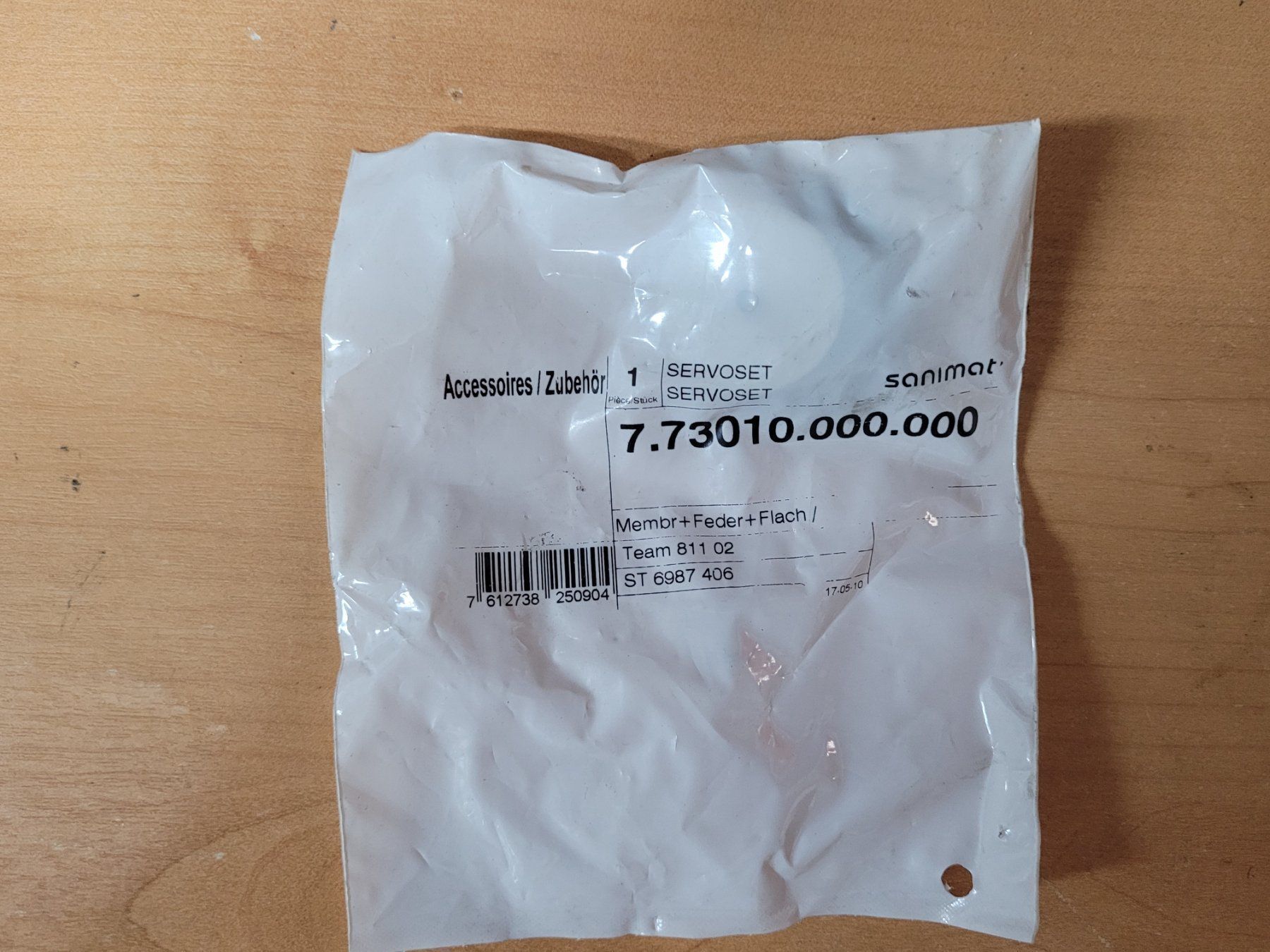 Rubinetteria: Sanimat 7.73010.000.000 – Nuovo e nell'imballaggio originale da Bionnens venduto da Meg011