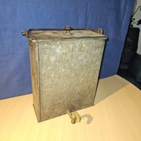 Vintage Trog Zinkeimer mit Hahnen - Für Sammler! Selten!