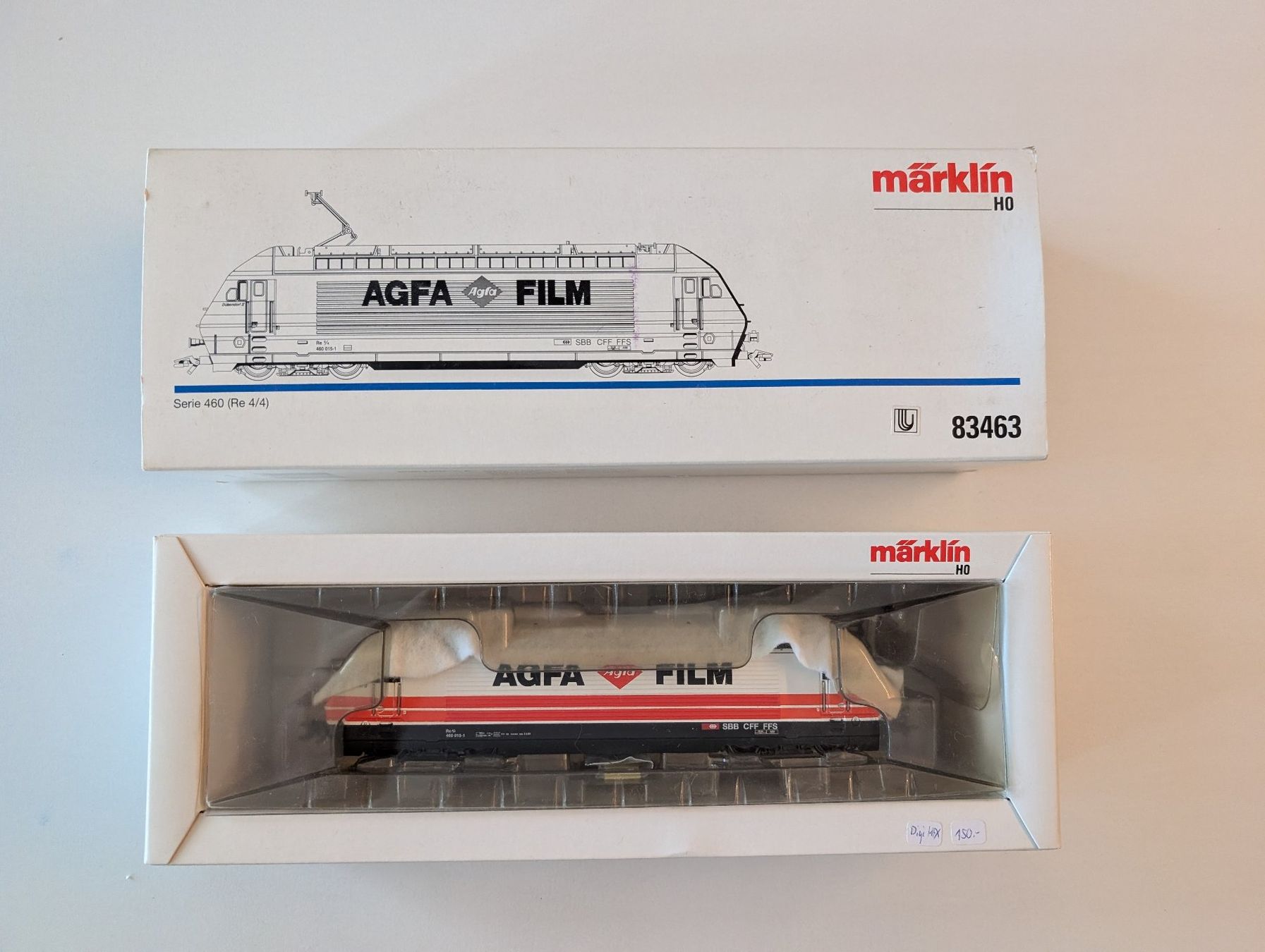 Märklin Modelleisenbahnen: Märklin SBB Re 460 AGFA Top – Gebraucht aus Ebikon von Nico151 2