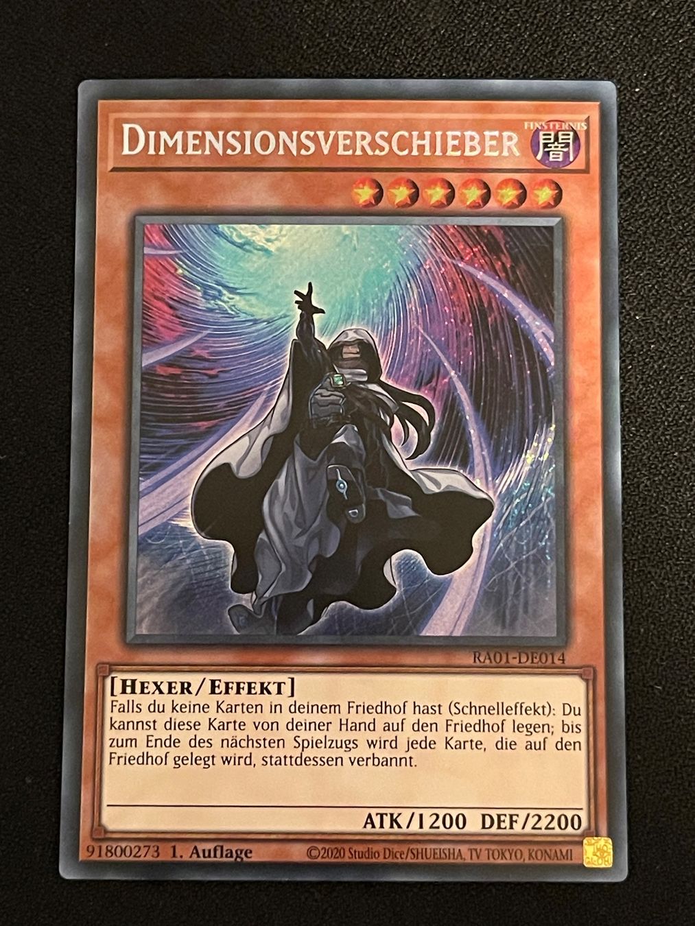 Yugioh Carte collezionabili: Dimensionsverschieber  RA01-DE014 – Nuovo (secondo la descrizione) da Aarau Rohr venduto da Der.Paul
