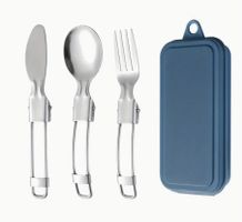 Praktisches Camping Besteck Set ideal für unterwegs!