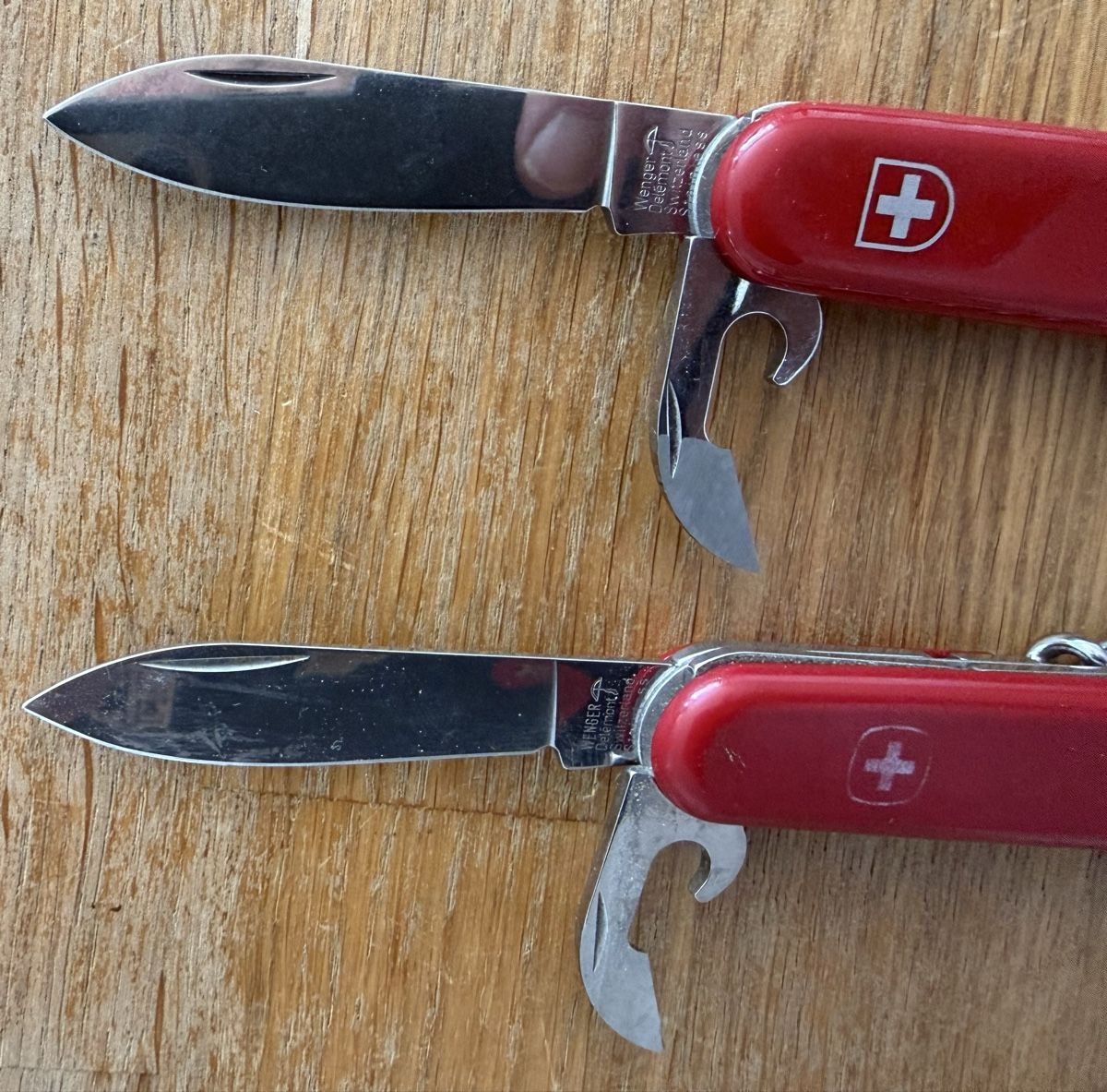 Wenger Coltelli tascabile: 2 alte Wenger Taschenmesser Sackmesser – Usato da Goldach venduto da Messerguru 4