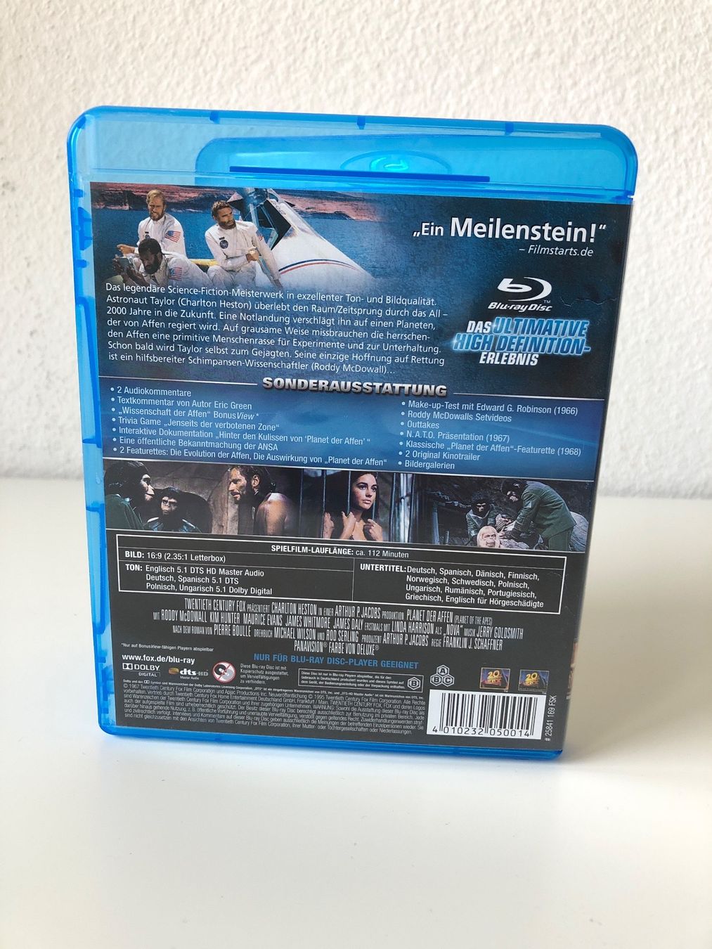 Alle DVDs: Planet der Affen (1968) - Bluray – Gebraucht aus Bern von  1