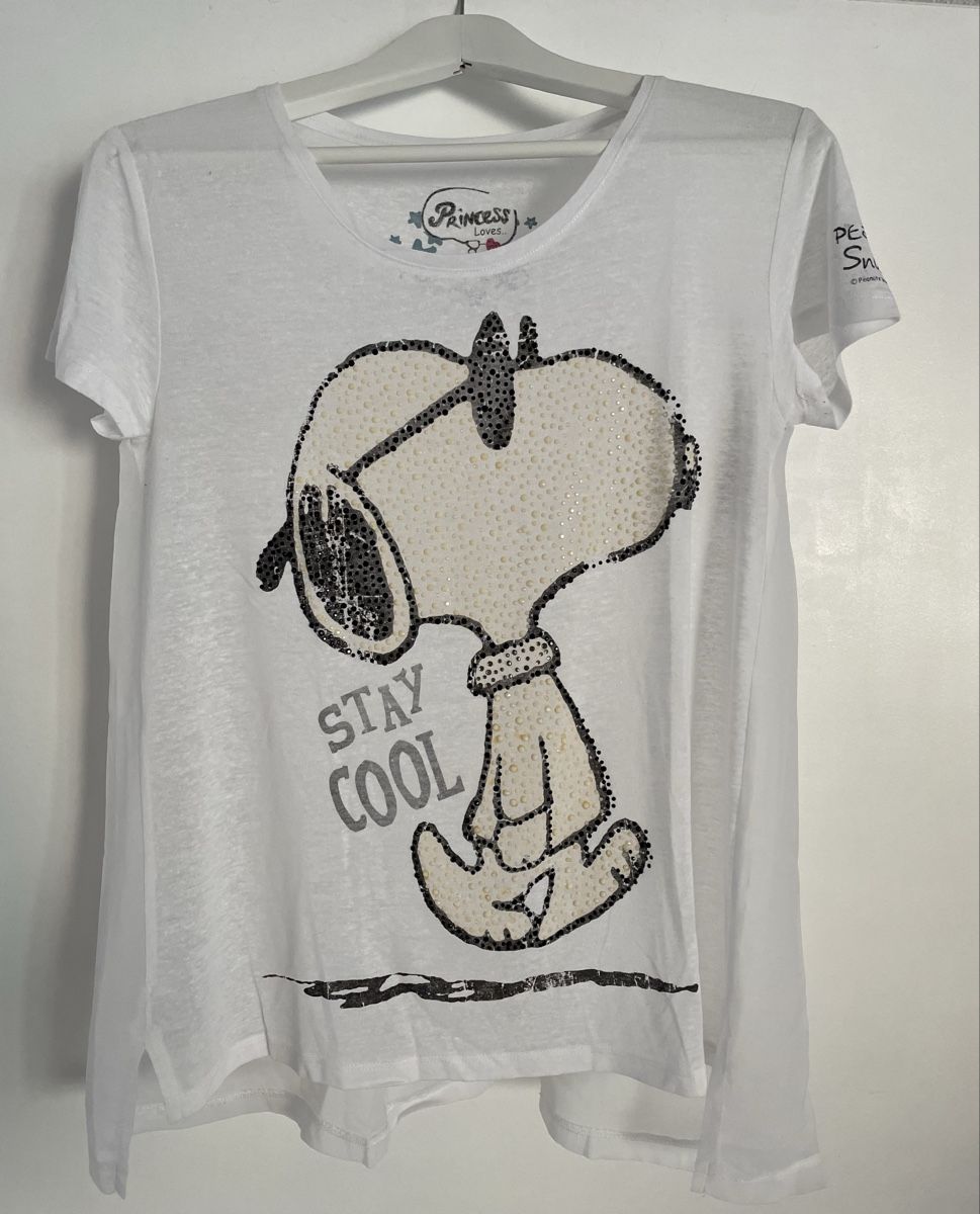 T-shirt: Princess loves Peanuts T-Shirt, Grösse M – Usato da St. Moritz venduto da cri_h9tt